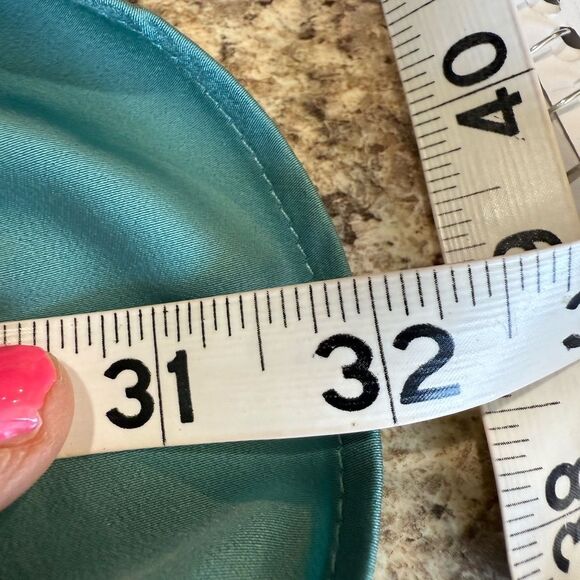 Princess Polly Green Sheath Mini Dress Notched Collar - Picture 7 of 8